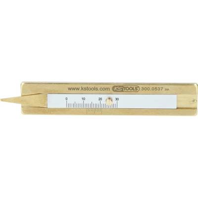 KS Tools Měřič hloubky profilu pneumatik 0 - 30 mm 300.0537