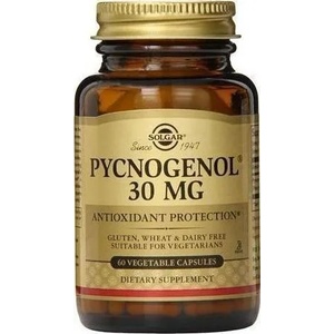 Solgar Хранителна добавка антиоксидант с Пикногенол , Solgar Pycnogenol 30mg 60 Veg. Caps Antioxidant