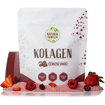 NaturalProtein Kolagen Červené ovoce 300 g