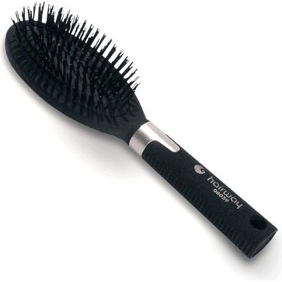 Hairway oválna vlasová kefa s umelými štetinami H-08039