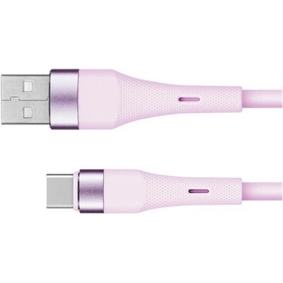 Kruger & Matz KM1268-1P USB/USB-C, 1m, růžový