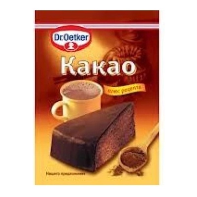 Dr. Oetker Какао 50гр. Д-р Йоткер