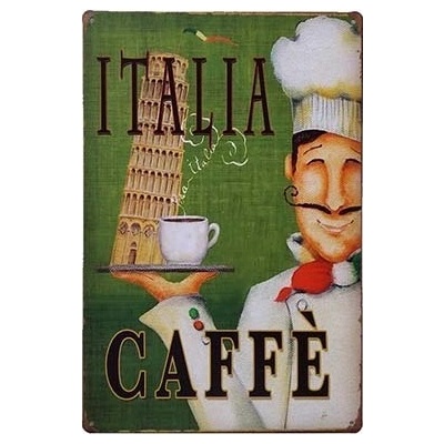 Ceduľa Italia Caffe