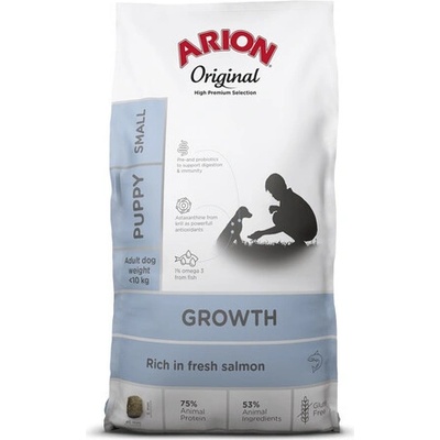 Arion Original Growth Puppy Small Salmon Rice 7 kg