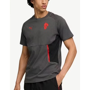 PUMA x AC Milan PUMATECH Pocket Tee Gray
