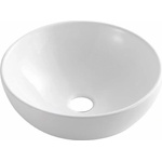 INVENA Мивка за плот Invena Dokos 40 см, гланцово бяла (CE-19-011-C)