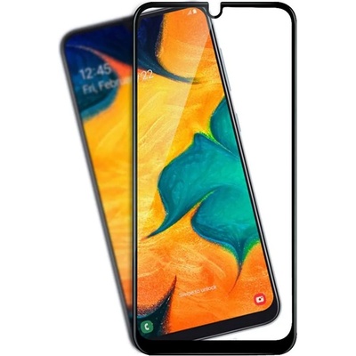 Samsung 9D Стъклен протектор Full Glue Cover за Samsung A205 Galaxy A20, Черен (2251)