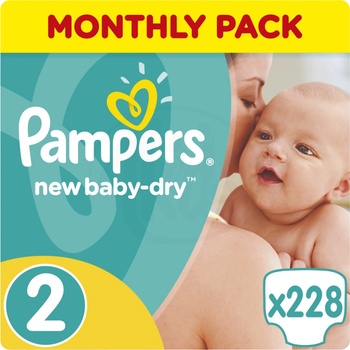 Pampers Active Baby 2 228 ks