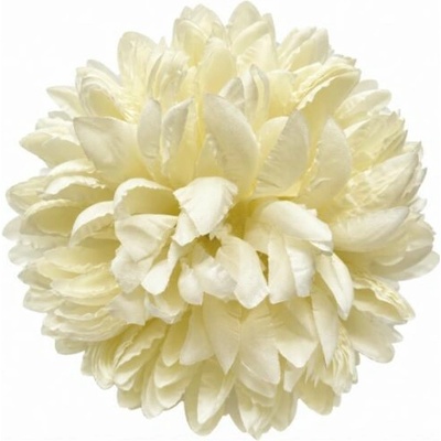 Umelá chryzantéma krémová 14 cm