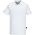 Portwest mesh air c211 / Мъжка поло тениска за готвач - бяла xxxl (c211whrxxxl)