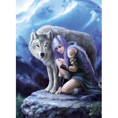 Clementoni - Puzzle Anne Stokes: Protector - 1 000 piese