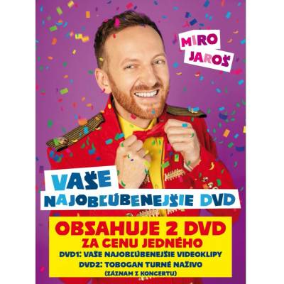 MIRO JAROŠ - VAŠE NAJOBĽÚBENEJŠIE - 2X DVD