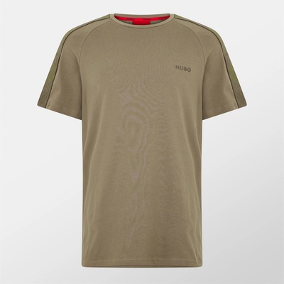 Hugo Тениска Hugo Logo Tape T-Shirt - Beige 219