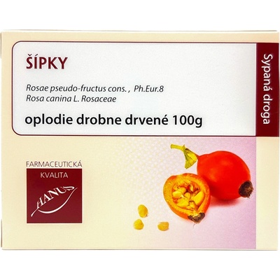 Hanus ŠÍPKY PLOD BEZ SEMIEN 80 g