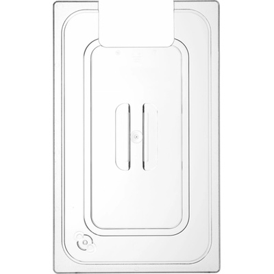 Hendi Pokrievka pre nádoby GN z polykarbonátu s otvorom na sous vide, HENDI, GN 1/1, Priehľadná, 530x325mm