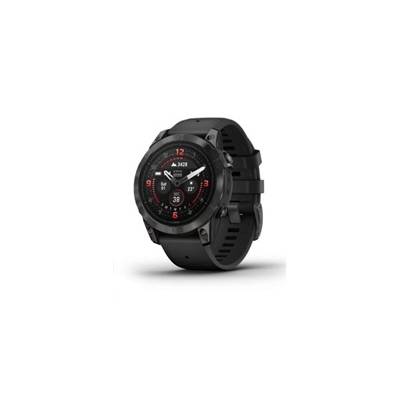 Garmin Epix Pro Sapphire 47 mm - Carbon Gray DLC titanium with black silicone band, EU
