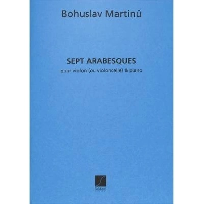 7 Arabesques pre husle (violončelo) a klavír Bohuslav Martinů