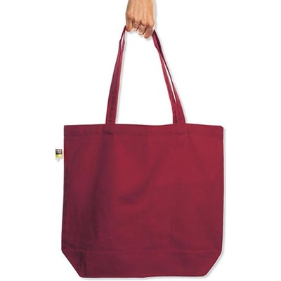 Printwear Velká bavlněná taška XT630 Burgundy 49x50 cm