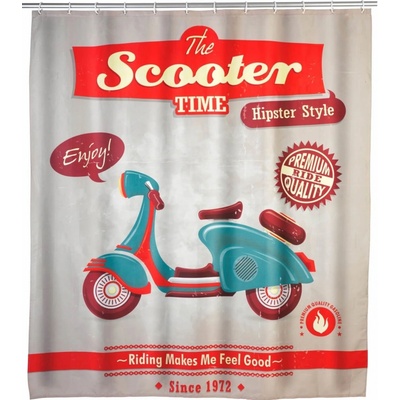 WENKO VINTAGE SCOOTER oranžový 180 x 200 cm