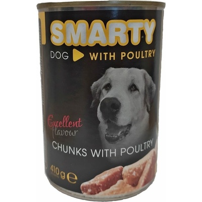 Smarty Adult Dog Hydinové chunks 410 g