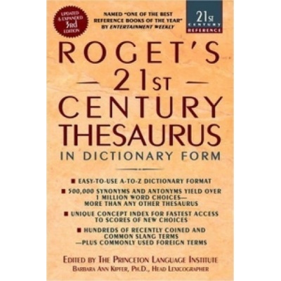 Rogets 21st Century Thesaurus - In Dictionary Form Kipfer Barbara AnnPaperback