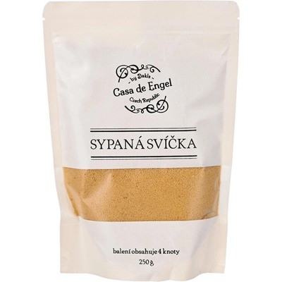 Vosk na sypané svíčky béžový s 4 knoty 250 g
