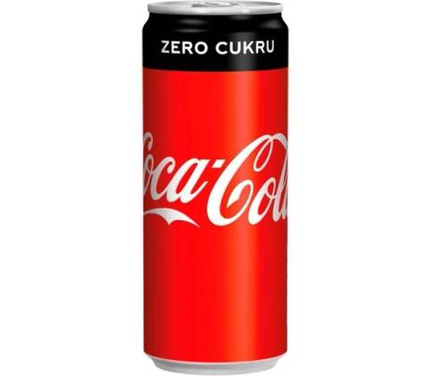 Coca Cola "Zero"0,33 l plech