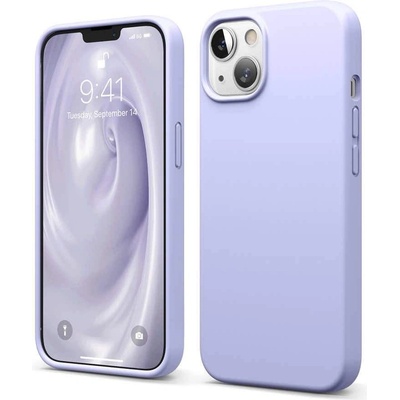 elago Soft Silicone Case - силиконов (TPU) калъф за iPhone 13 (лилав)