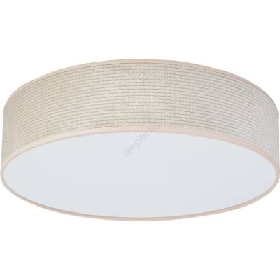 Duolla - LED таванно осветително CORTINA LED/26W/230V пр. 30 см 4000K бежово (DU605700)