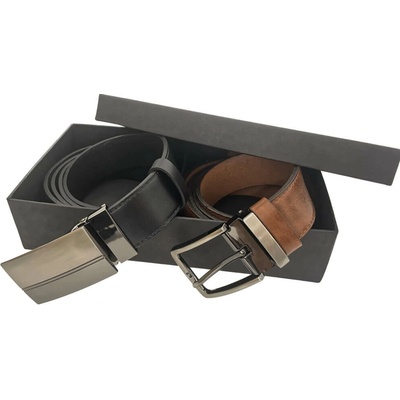 PENNYBELTS Double Set kožených opasků 35-020-2-60 a 35-020-1PS-48