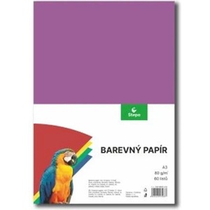 Stepa Цветна хартия, A3, 80g, 12x5 листа, STEPA, смесени цветове 230190502 (230190502)