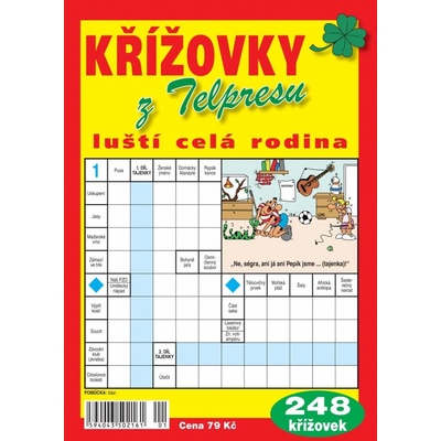 Křížovky z Telpresu luští celá rodina - 248 křížovek 1/2022 - neuveden