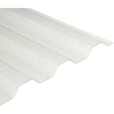 Palram Trapézový polykarbonát s hrubou strukturou 1,045 m x 2,5 m čirý 1 ks