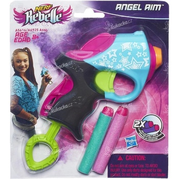 Nerf Rebelle mini pistole dívčí Angel Aim modrá