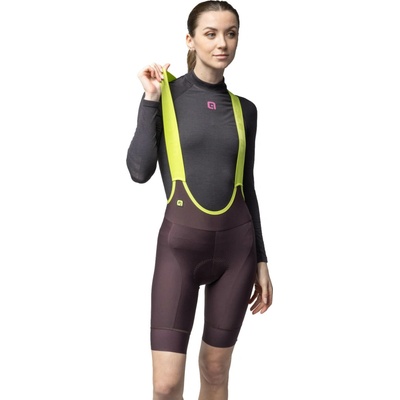 Alé PR-E Magic Colour Winter W bibshort Brownie