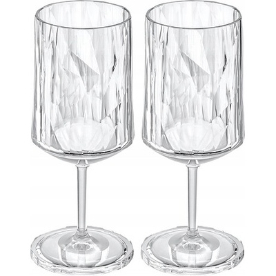 Koziol Sklenice na víno Club bezbarvá 2 x 300 ml