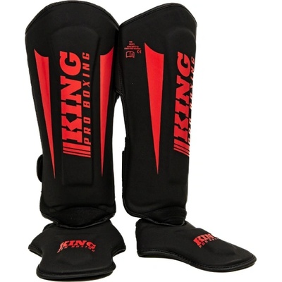 KING Протектори за Крака King Revo-8 Black/Red - M