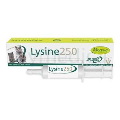Mervue Lysine 250 pasta pre mačky 30 ml