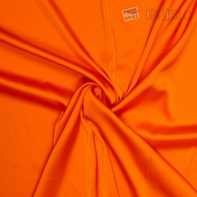 Umelý hodváb/silky oranžový