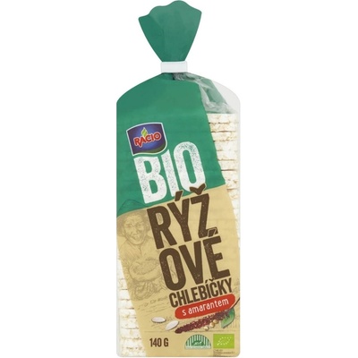 Racio Rýžové chlebíčky s amaranthem Bio 140 g – Zboží Mobilmania