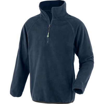 Result Recycled R905J detská mikroflísová mikina s 1/4 zipsom Navy