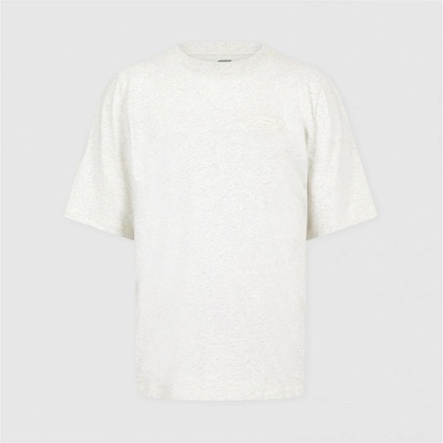 F1 triko BOUCLE Relaxed Fit heather white