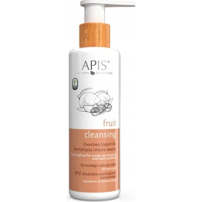 Apis Fruit cleansing Fruit Yoghurt For Make-Up Removal and Face Washing 150 ml