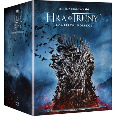 Hra o trůny 1. až 8. sezóna 36x BD