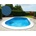 BWT Фолио за басейни Rectangular 800 x 400 x 150 cm - Adria Blue - Дебелина 0, 6 mm / с клинова лайсна P3 с оформяне на ъгъл (1483)