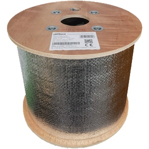  Кабел Dahua FTP CAT5E PFM920I-5EF-C - сив меден кабел / макара