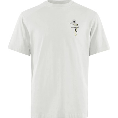 Klättermusen Мъжка тениска Klättermusen Root Glacier S/S Tee T-shirt - Snow (216-8369-0214)
