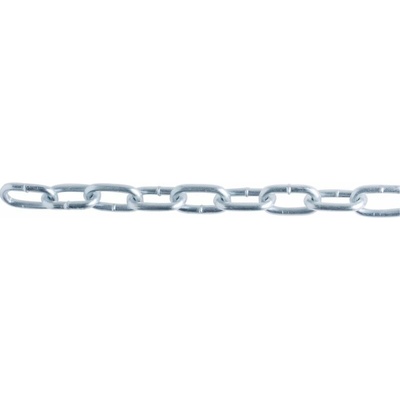 Řetěz článkový 4x21 mm cívka 40m Zn DIN 5685A