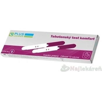 PlusLekáreň Komfort tehotenský test 2 ks