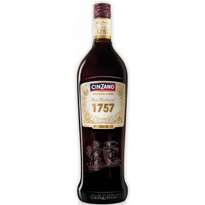 Cinzano 1757 Rosso 16% 1 l (holá láhev) – Zboží Dáma